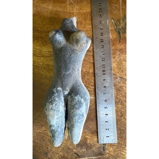 Upper Paleolithic clay goddess