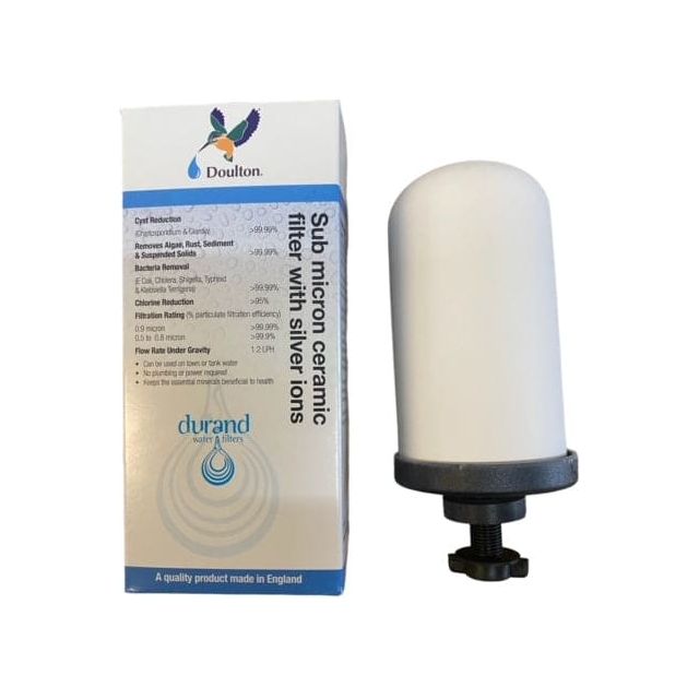 1 Doulton ceramic filter + 1 set of PF-4 fluoride reduction elements