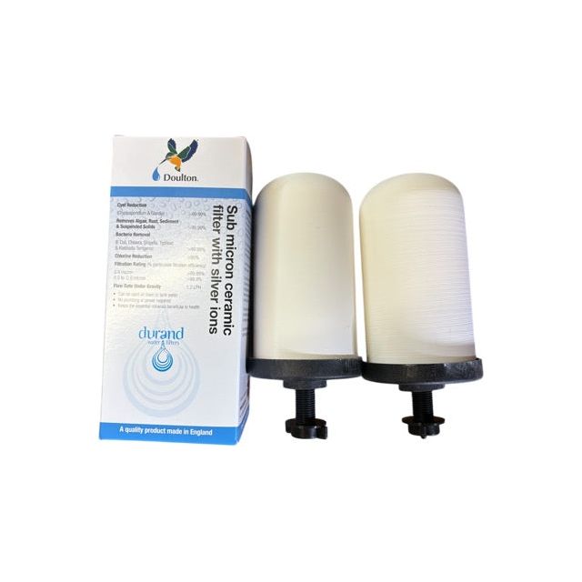 2 Doulton Replacement Filters 2000 litre -Submicron Supersterasyl