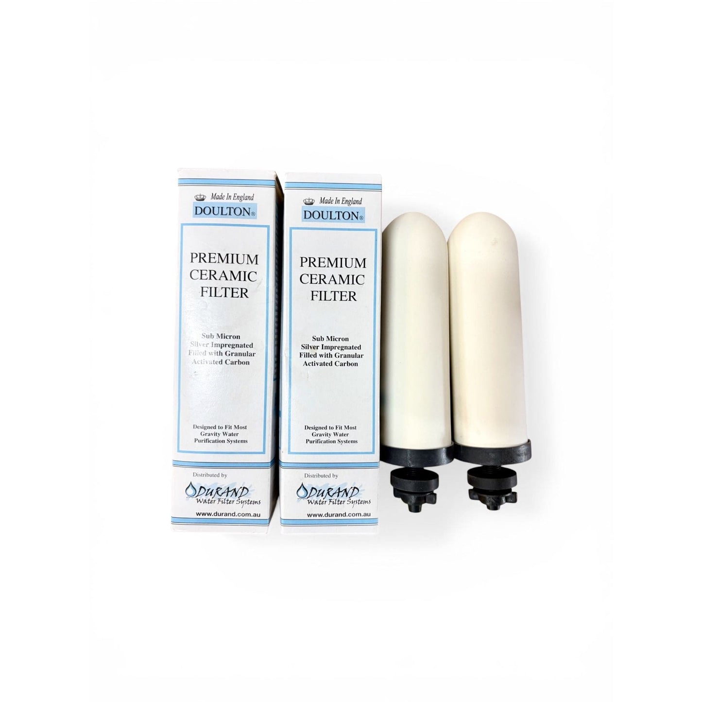 Berkefeld replacement filters 2 x Doulton Supersterasyl 2000 litre filters