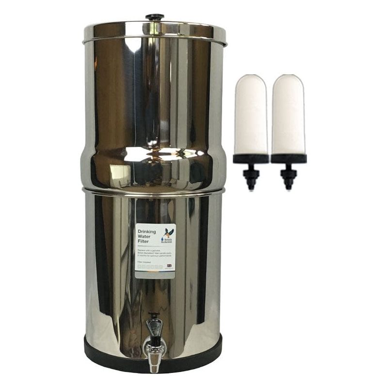 16 Litre British Berkefeld Gravity Water Filter System with Doulton Ceramic Filters