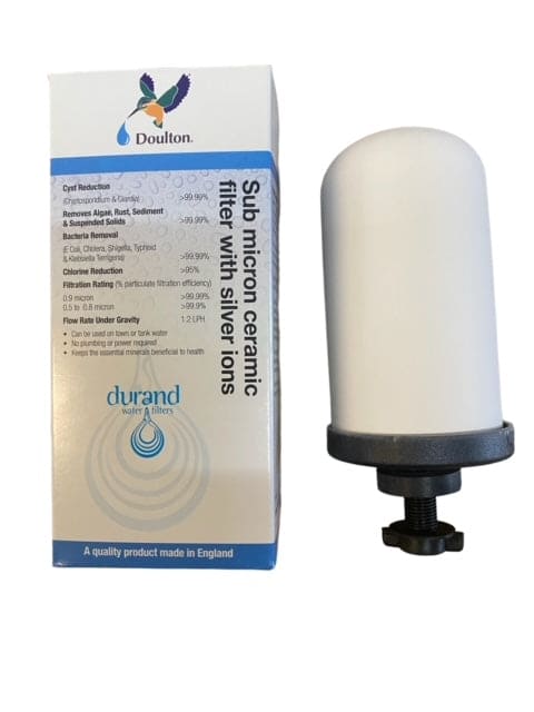 1 Doulton ceramic filter + 1 set of PF-4 fluoride reduction elements