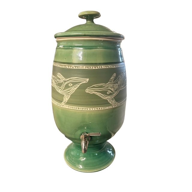 13-14  litre Humpback Encounter Water System in Green Glaze