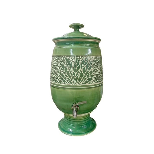13-14  litre "Growth" in Green Glaze W/ Ultra Sterasyl Filter