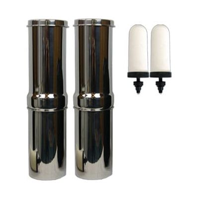 Special Offer: 2 x Stainless Steel Travel Water Filter Systems - With Doulton™ Filters