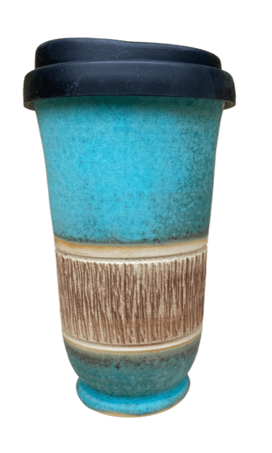 Earth Cup - Turquoise Stone - Large