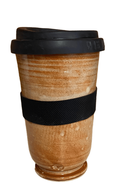 Earth Cup - Golden Brown Design - Large