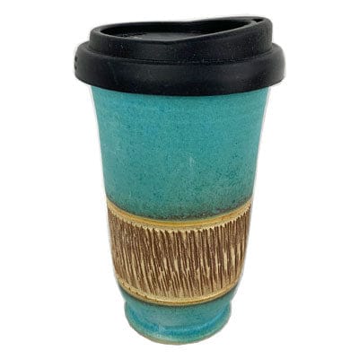Special - 12 Oz Turquoise Stone Earth Cup (For purchase with kombucha jar only)